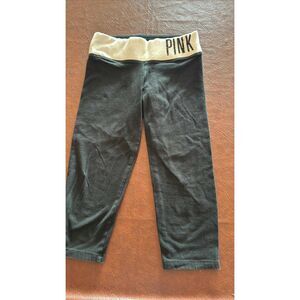Pink Victoria Secret Yoga XS Women's Back Capris